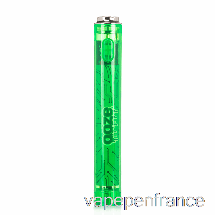 Suintement Mince 400mah Clair 510 Vape Batterie Slime Vert Vape Stylo